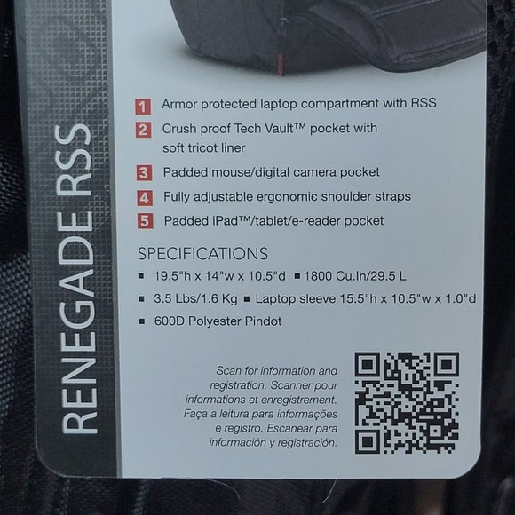 OGIO Ac Renegade Rss Backpack Pack - Picture 12 of 12